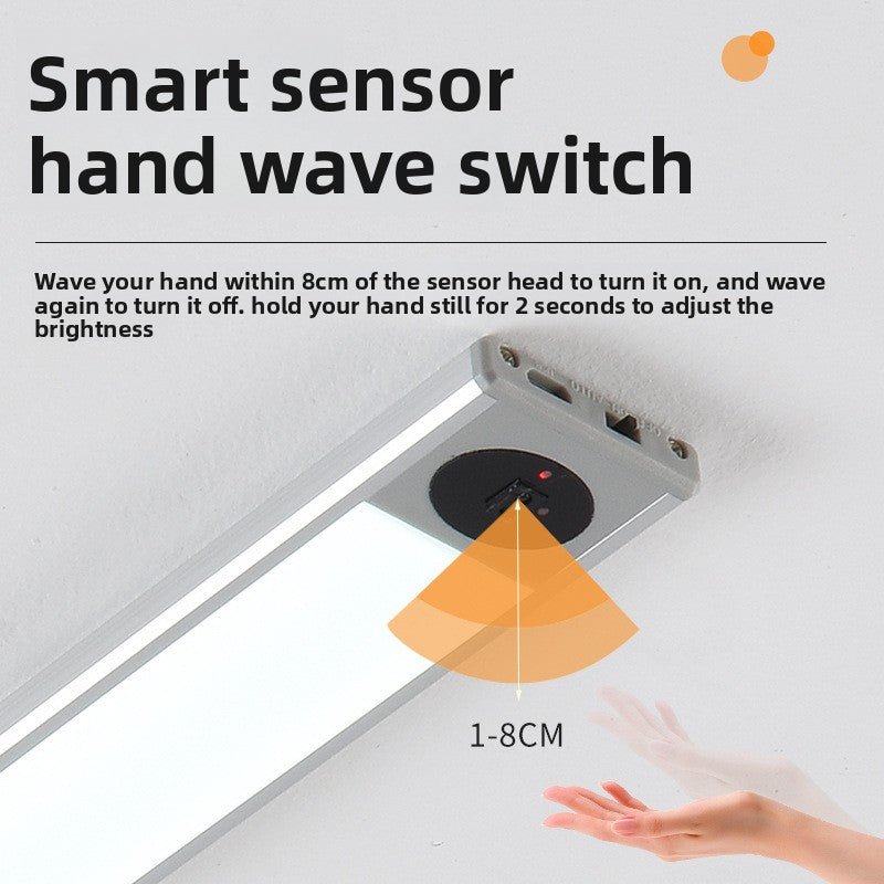 Wireless Self-Adhesive Smart Hand-Wave Sensor Cabinet Light
