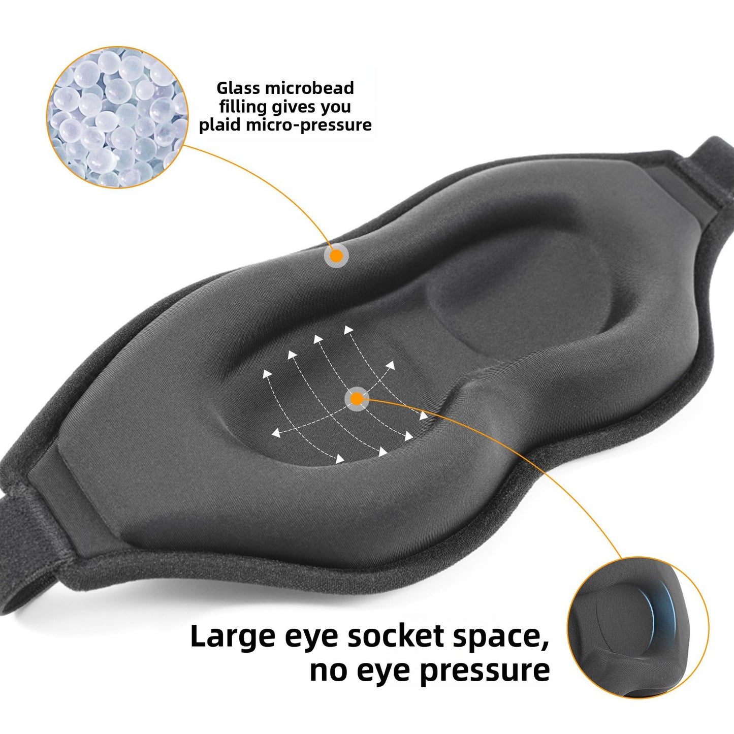 3D Weighted Sleep Mask