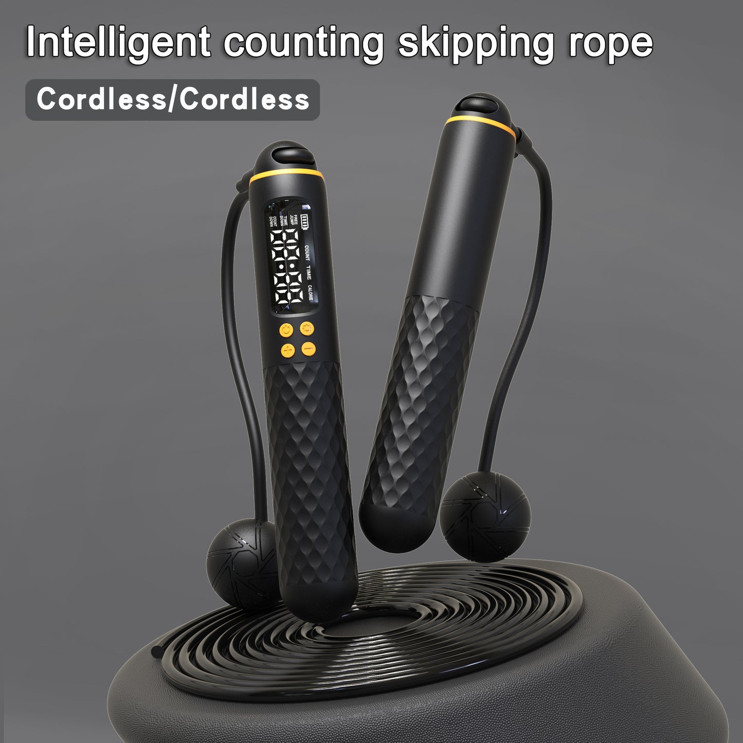 Smart Counting Jump Rope with Dual Mode