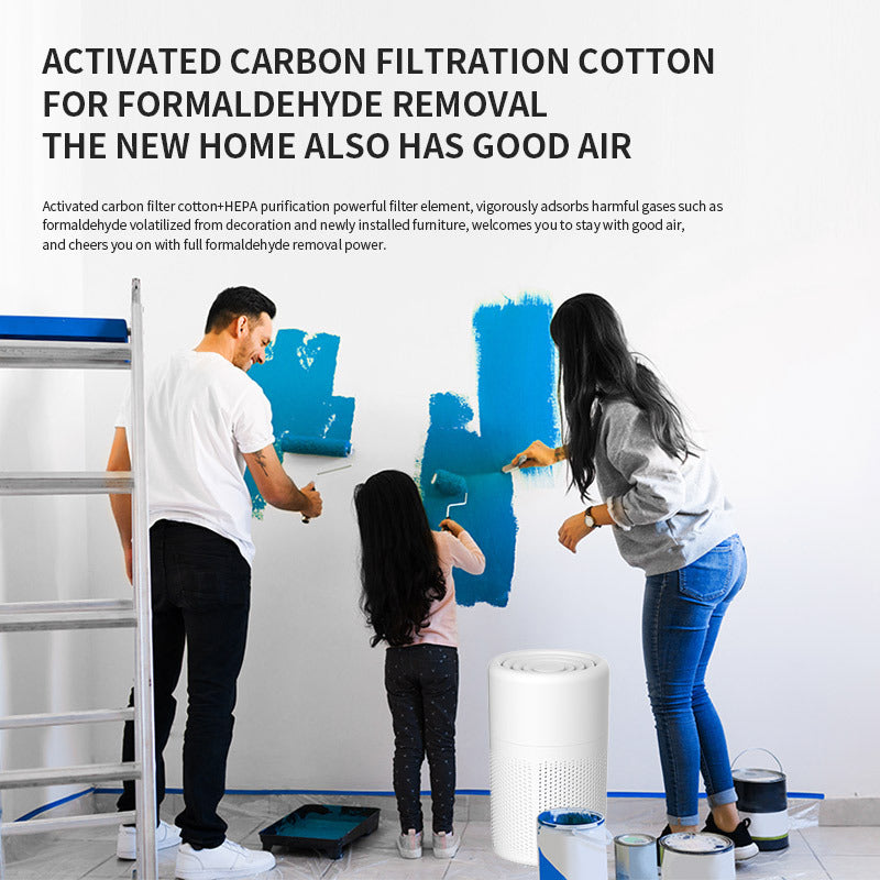 USB Air Purifier with Negative Ion Technology