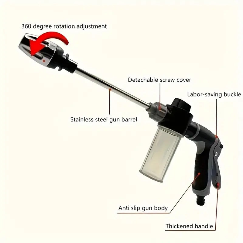 Extended Metal Car Wash Water Gun
