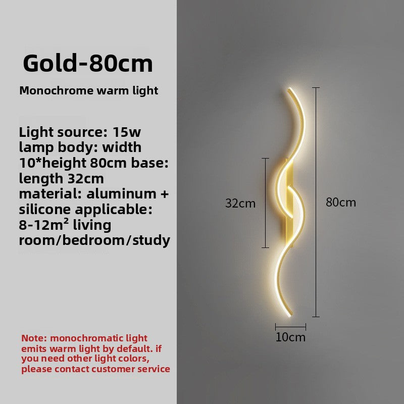 Minimalist Light Luxury Wall Lamp Bedroom Bedside Lamp