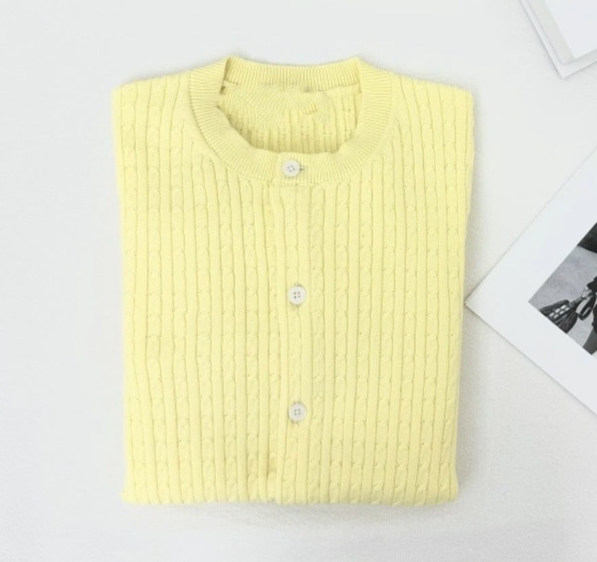 Embroidered Soft Knit Cardigan for Women
