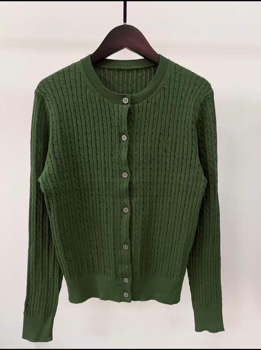 Embroidered Soft Knit Cardigan for Women