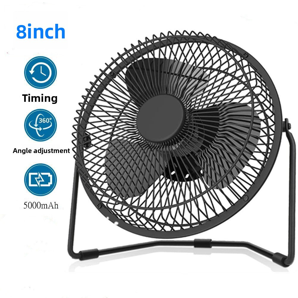 USB Rechargeable Desktop Air Circulation Fan