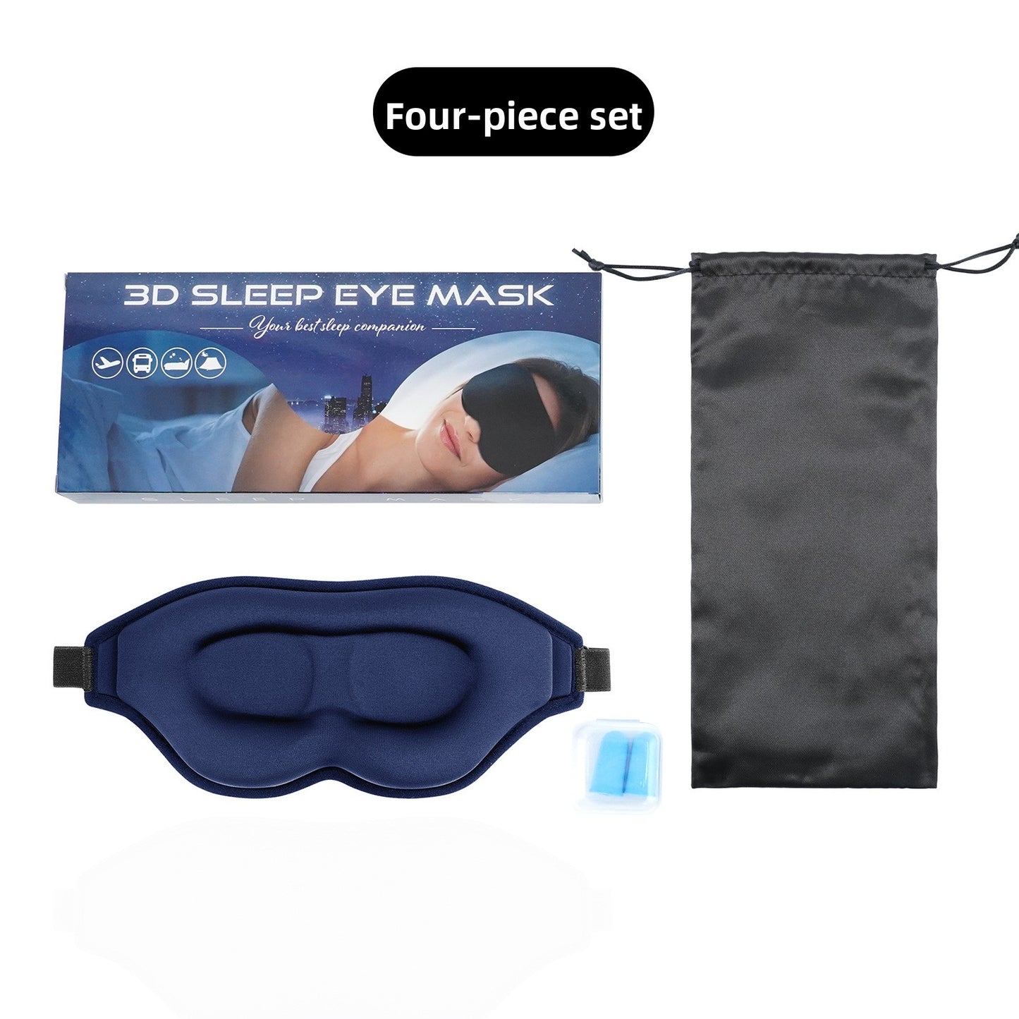 3D Weighted Sleep Mask