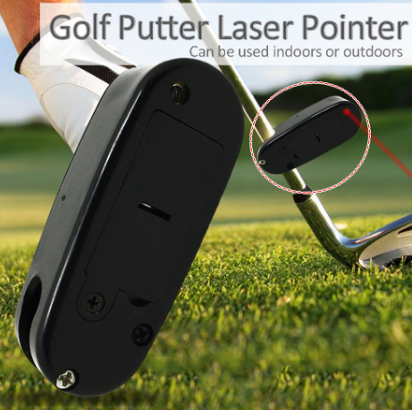 Golf Putter Laser Alignment Tool and Practice Trainer