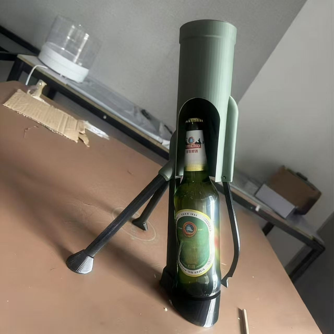 Mortar-Style Beer Bottle Opener