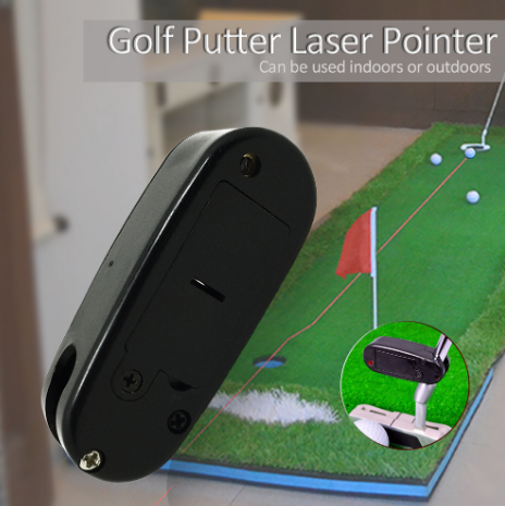 Golf Putter Laser Alignment Tool and Practice Trainer