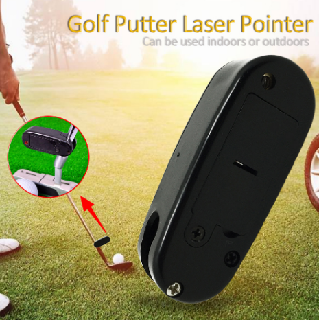 Golf Putter Laser Alignment Tool and Practice Trainer