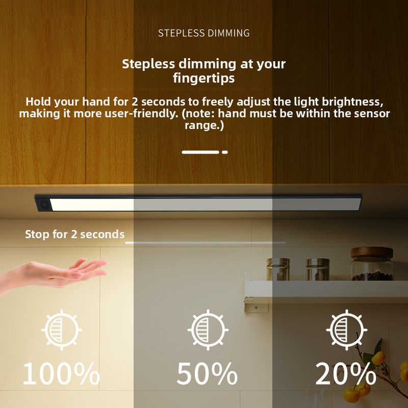 Wireless Self-Adhesive Smart Hand-Wave Sensor Cabinet Light