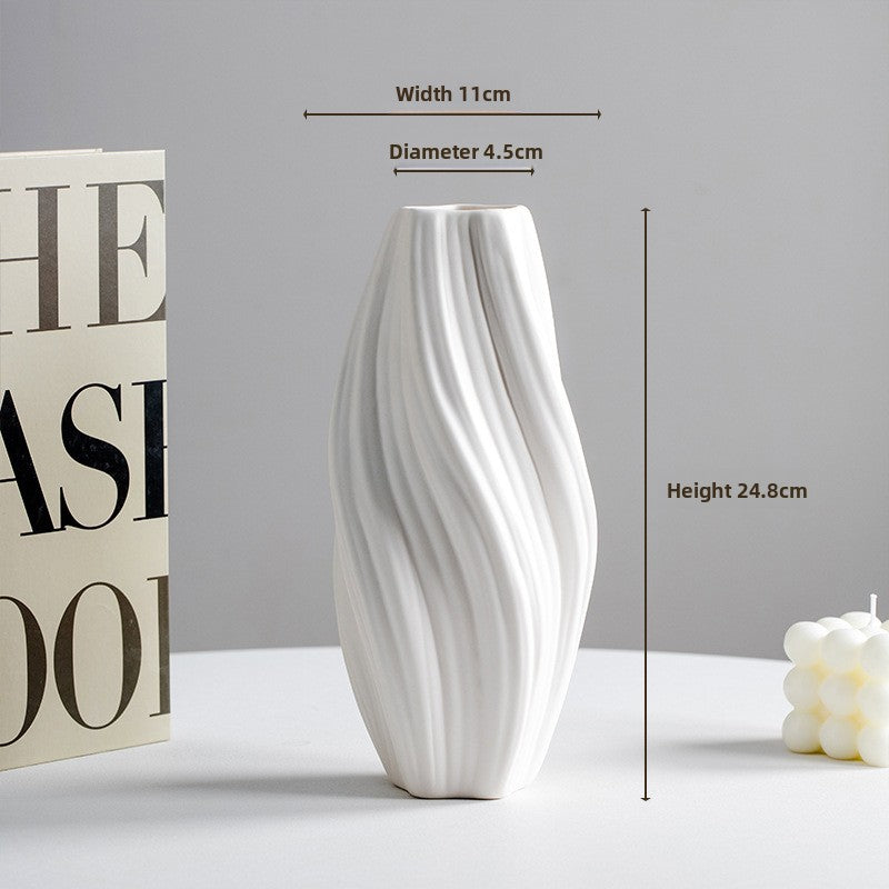 Minimalist Ceramic Flower Vase