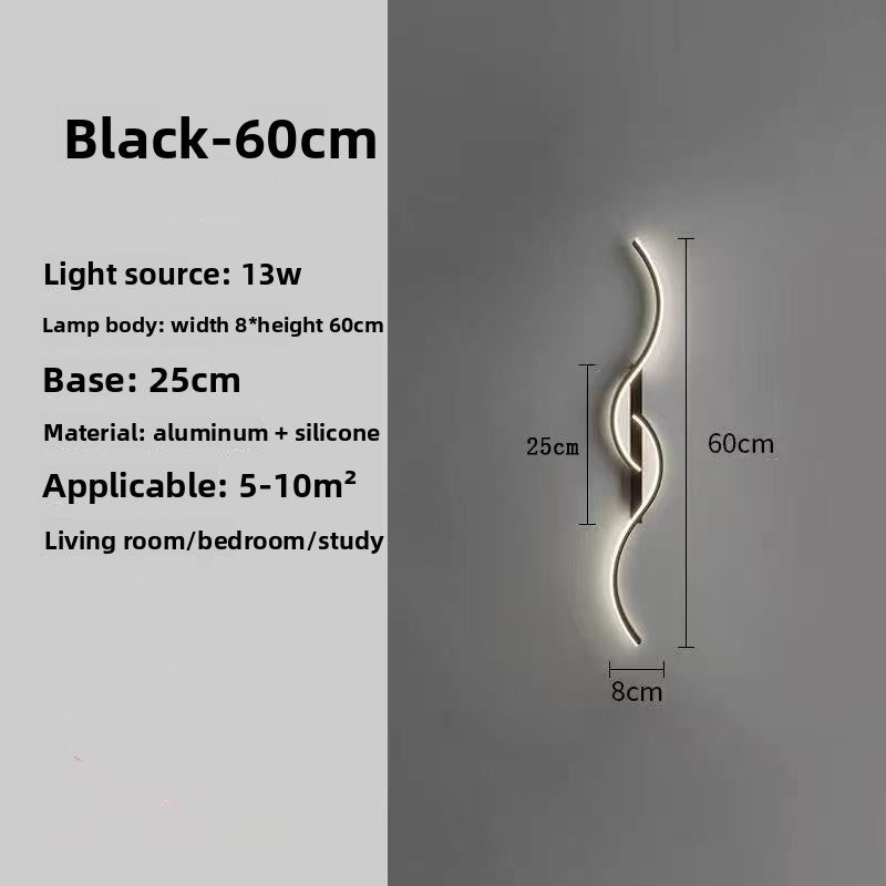 Minimalist Light Luxury Wall Lamp Bedroom Bedside Lamp