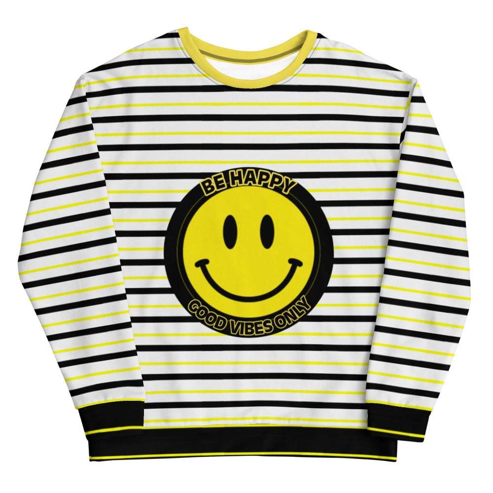 Be Happy Sweatshirt. Warm & Cozy Fun