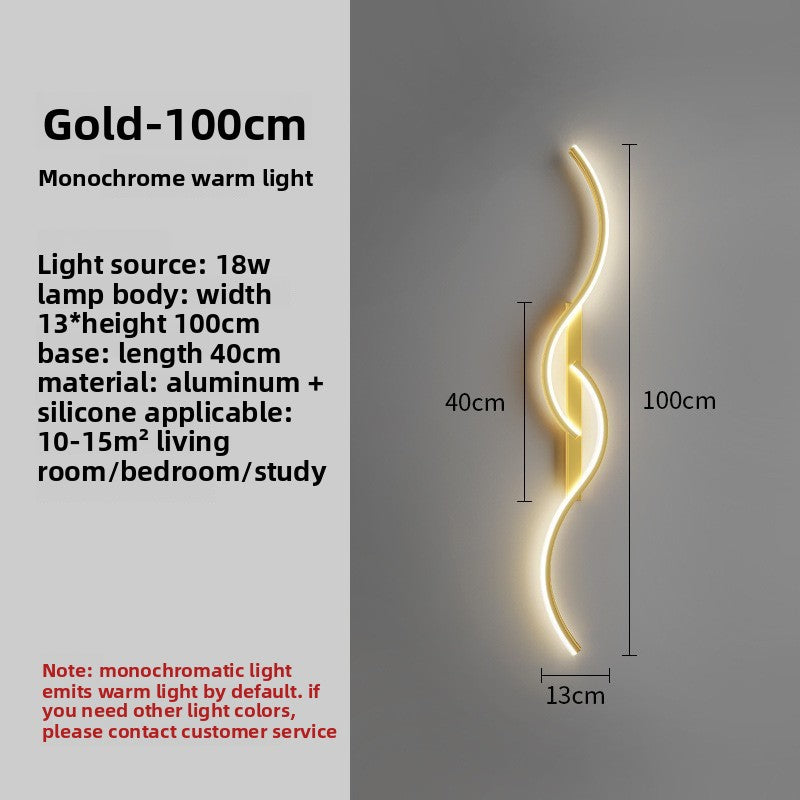Minimalist Light Luxury Wall Lamp Bedroom Bedside Lamp