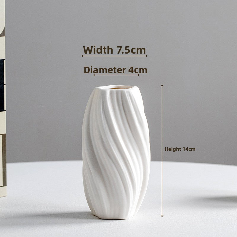 Minimalist Ceramic Flower Vase