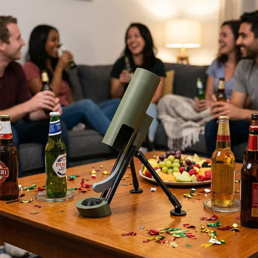 Mortar-Style Beer Bottle Opener